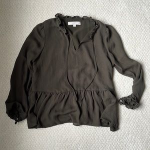 Loft Peplum Blouse